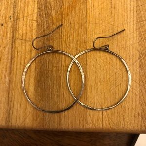 James Avery silver hoop earrings